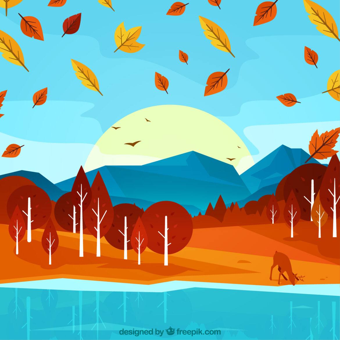 Background vector designed by Freepik Fall