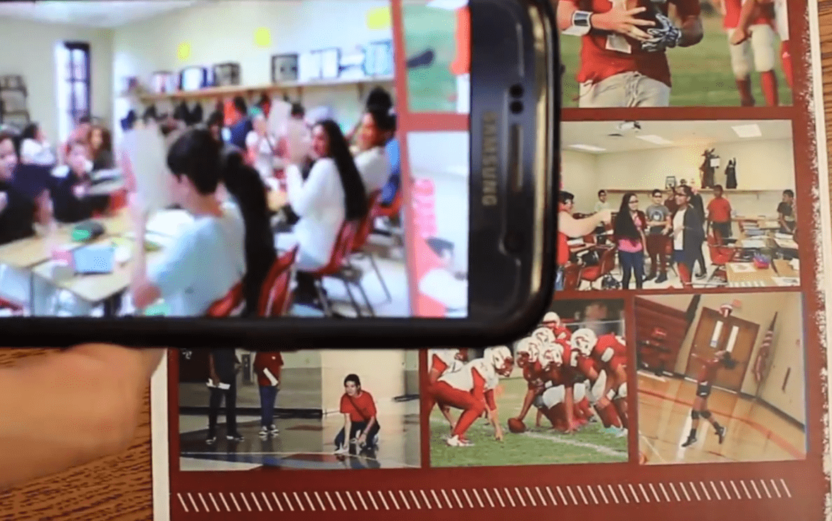 augmented reality yearbook
