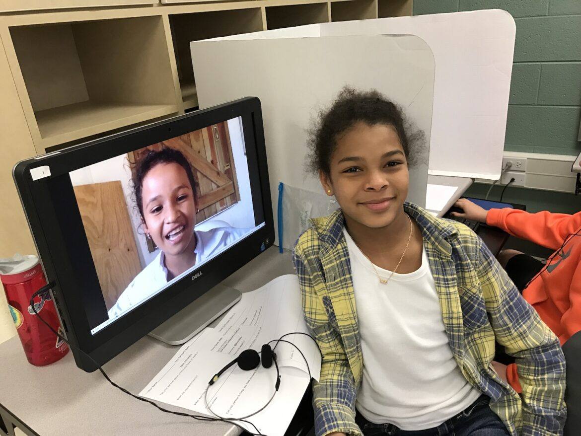 04-Partner Student fostering global connections with her partner