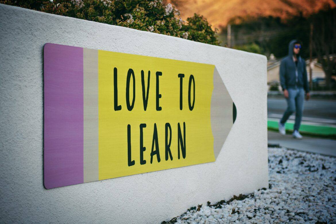 tim-mossholder-WE_Kv_ZB1l0-unsplash Love to Learn message on side of a pencil mural on a wall