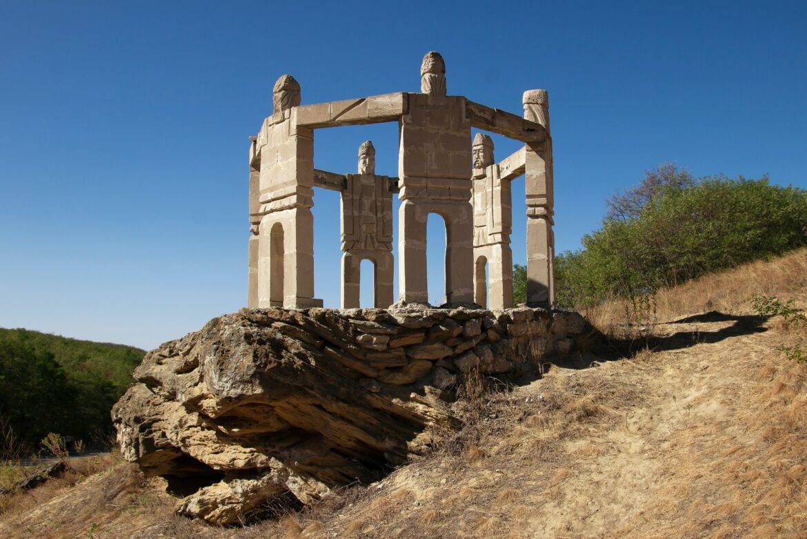 stone figures in a circle