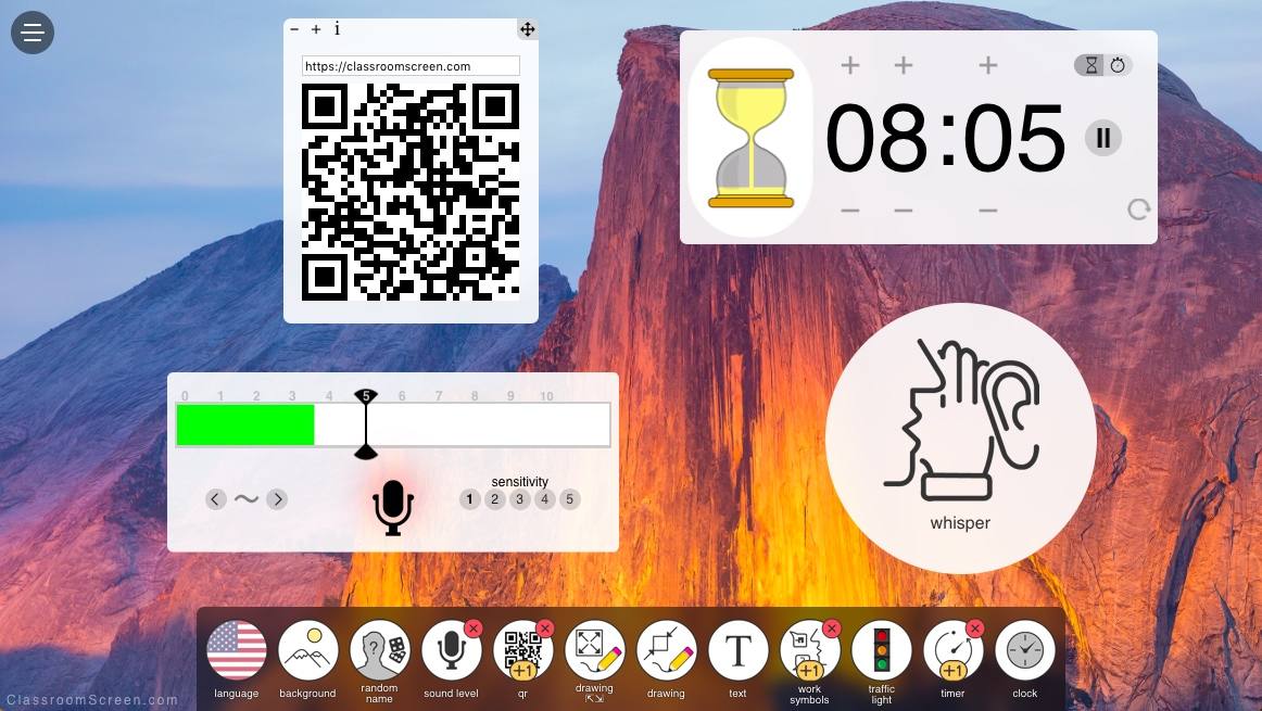 Classroomscreen  Create and Organize all of your lessons