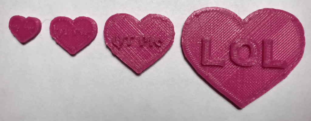 4 failures to produce a 3-D printed heart.