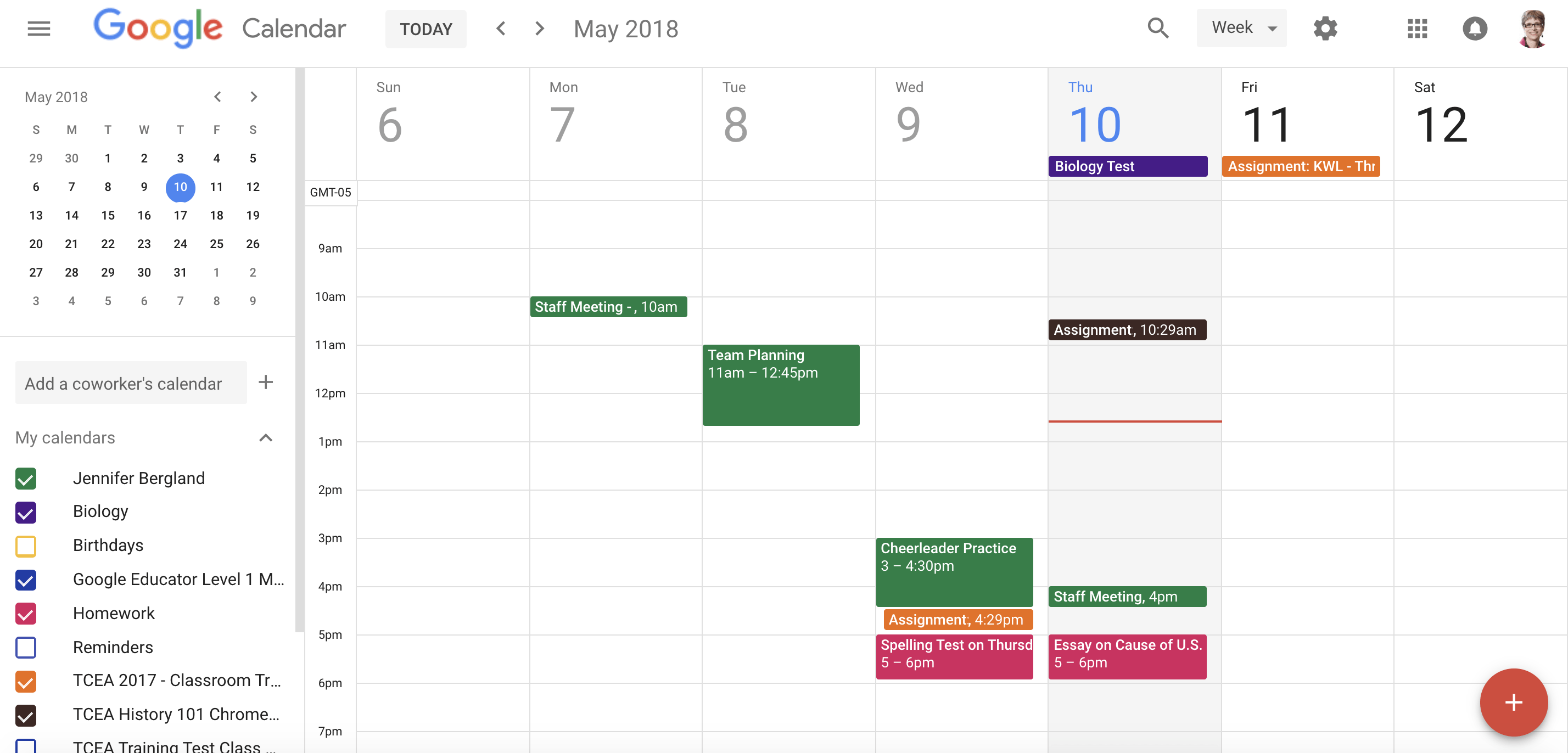 officetime google calendar