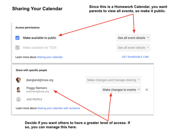 A Teacher's Guide to Google Calendar – TCEA TechNotes Blog