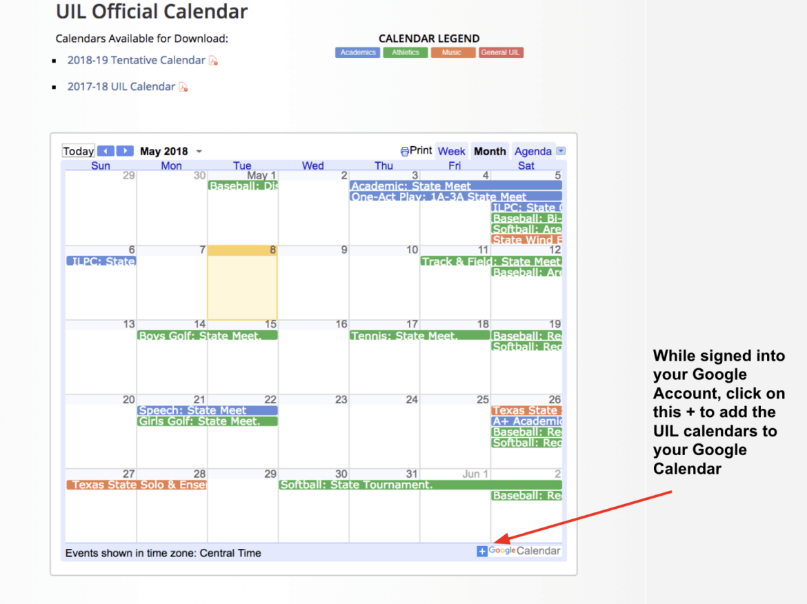 UIL Official Calendar 1 1 1170x876 