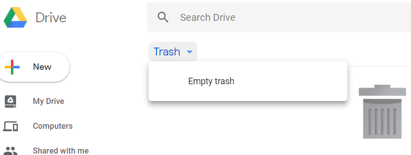Empty Trash duplicate files