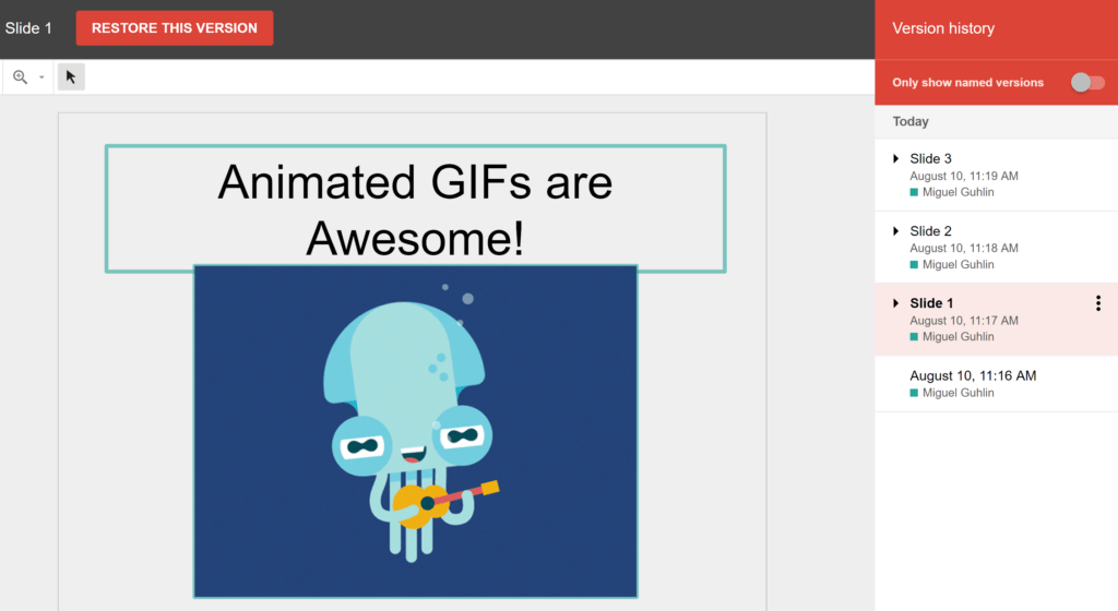 Making Animated GIFs with Google Drawings • TechNotes Blog