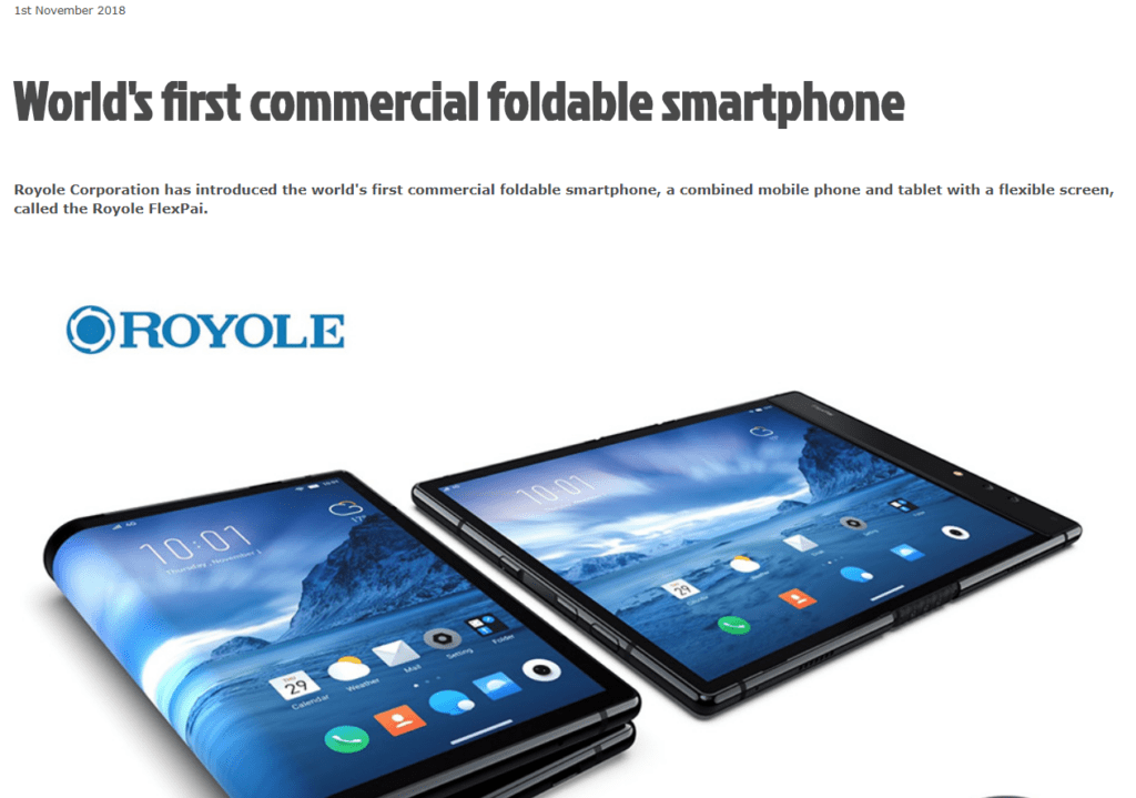 foldable phone – TCEA TechNotes Blog