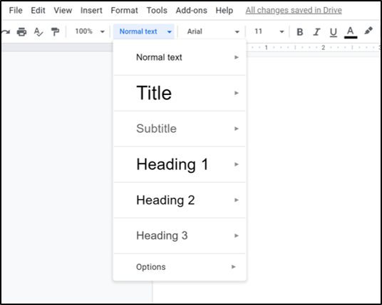 headings-in-google-docs-center-for-academic-innovation