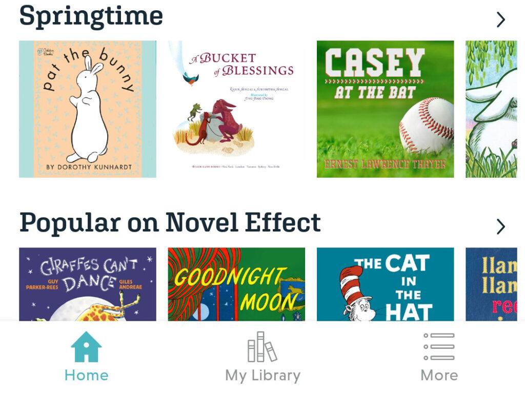 Novel effect. Novel effect
