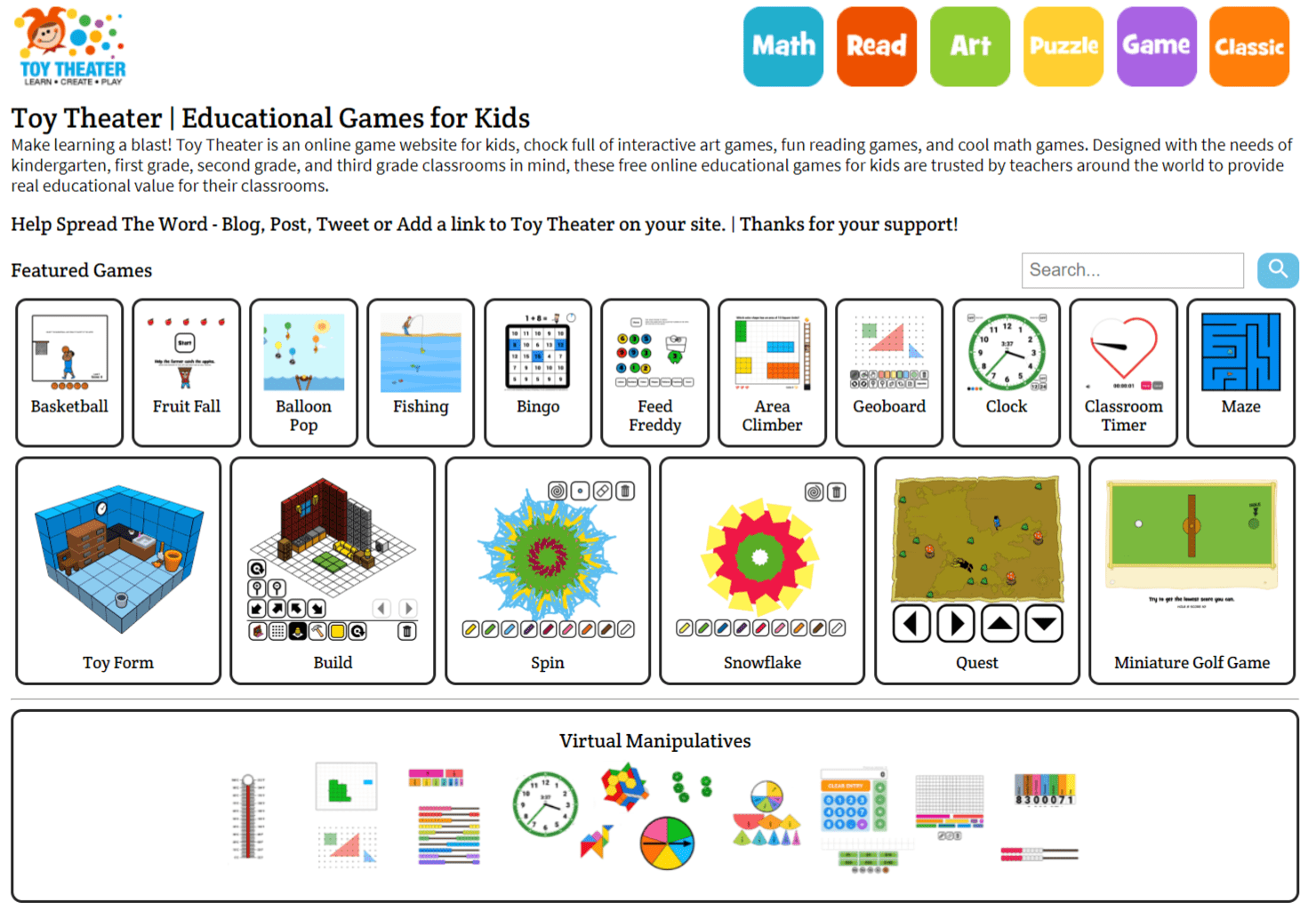 11 Free Math Sites and Games • TechNotes Blog