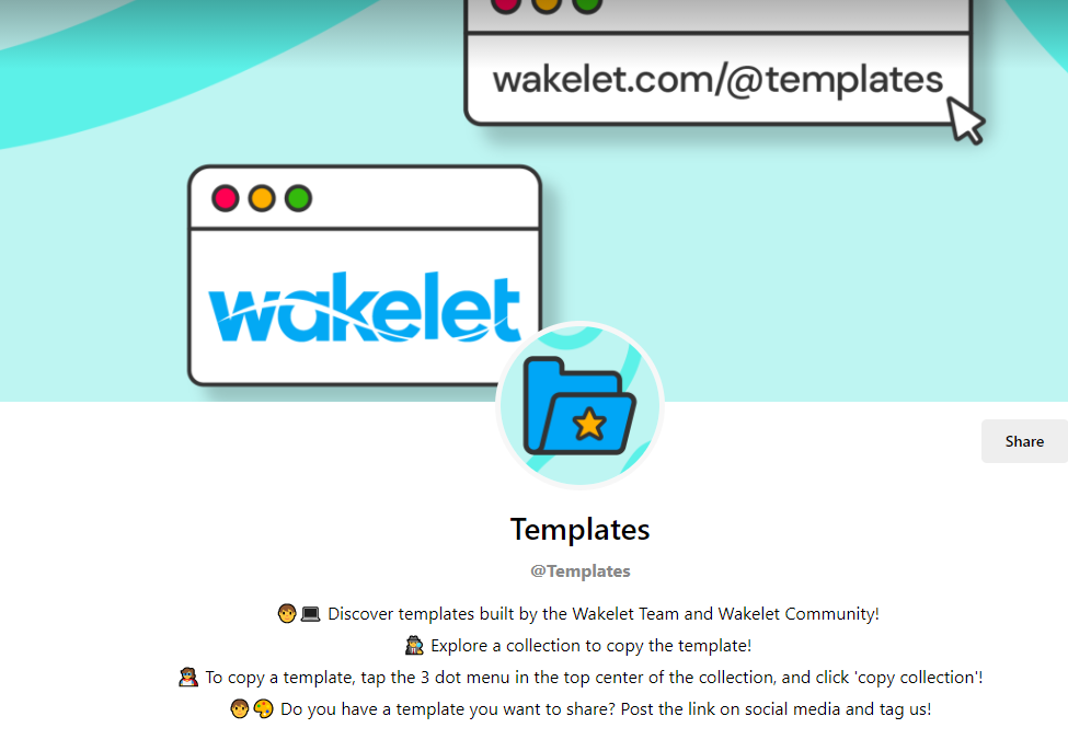 wakelet templates