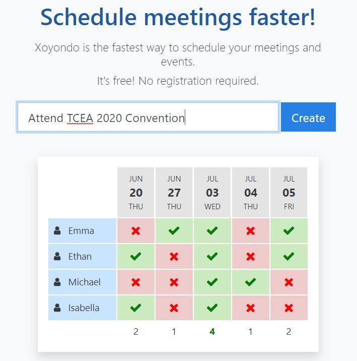 free meeting scheduling software