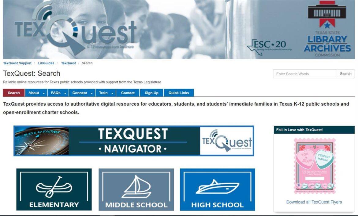 Texquest TexQuest: If You Rebuild It, They Will Come – TCEA TechNotes Blog