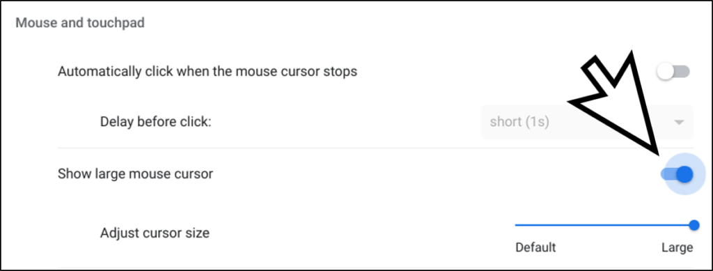 Adjust Mouse Cursor