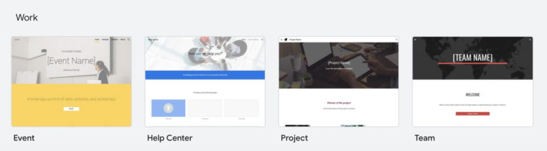 Templates for Google Sites – TCEA TechNotes Blog