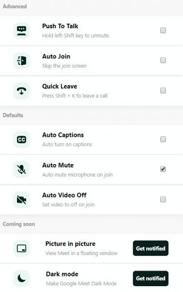 GOOGLE MEET ADD ONS visual data 3