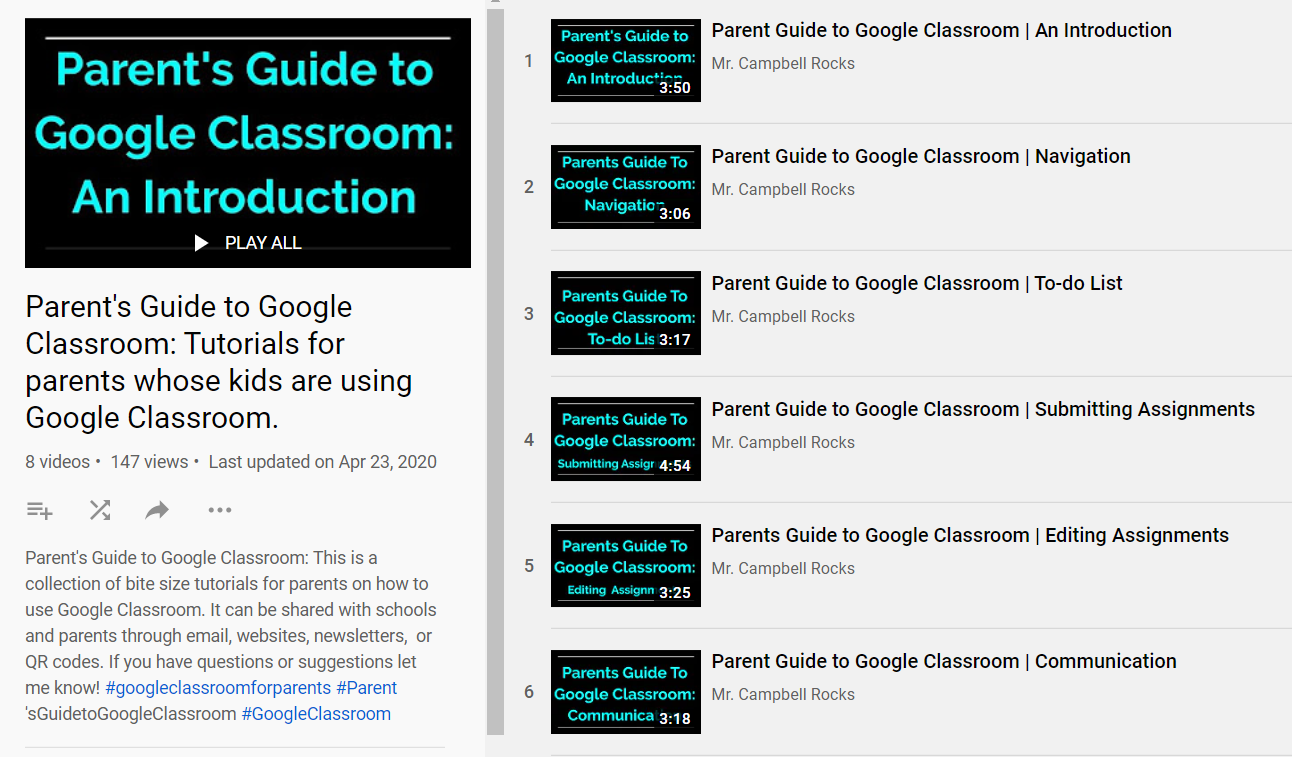 parent classroom