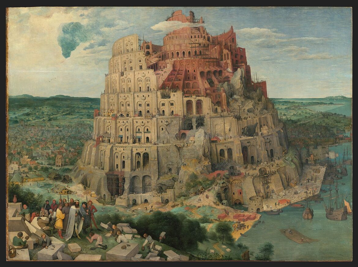 1280px-The_Tower_of_Babel_(Bruegel) Public domain image