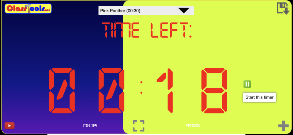 Online Timers for the Classroom • TechNotes Blog