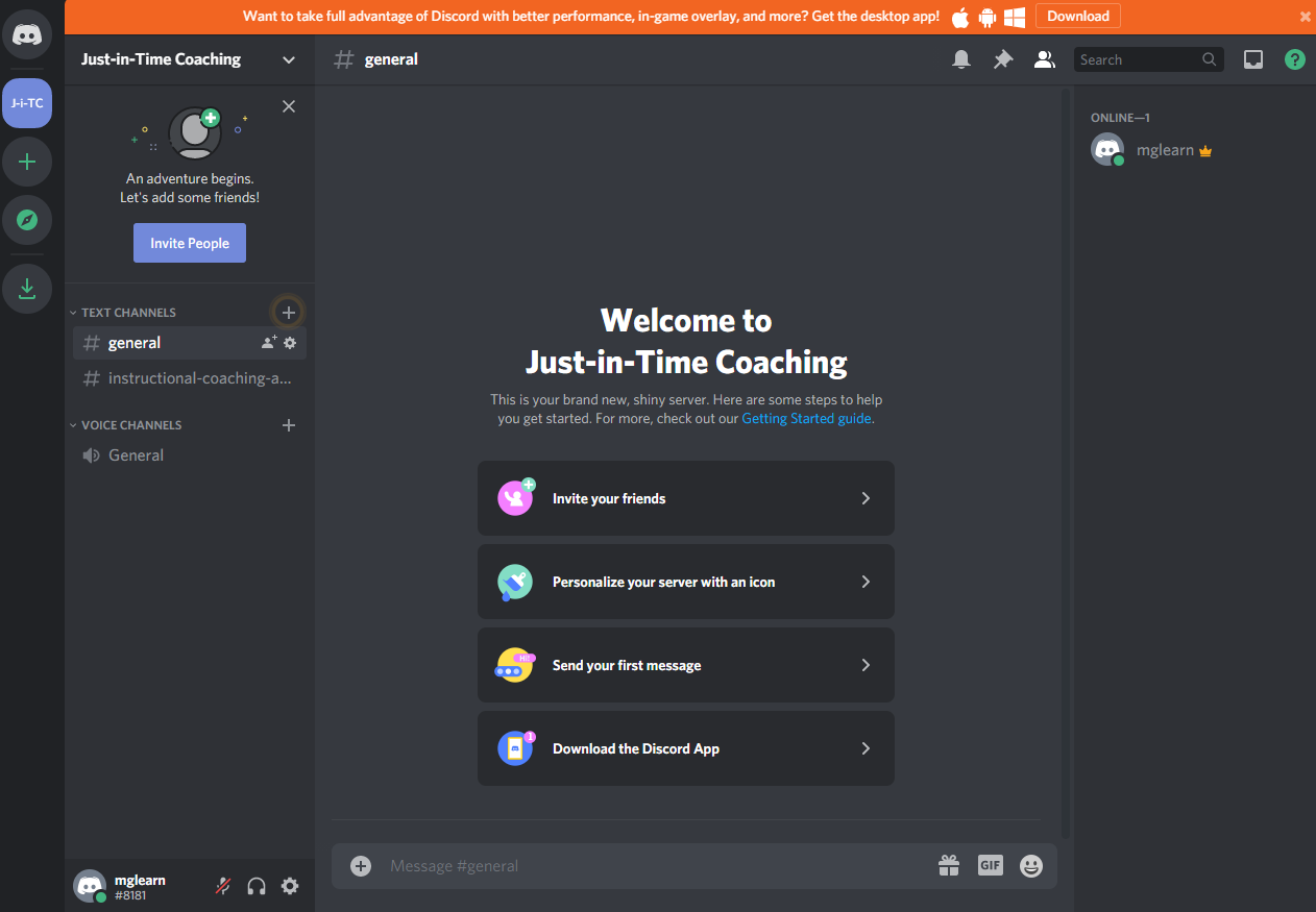 Setting up Discord for Office Hours – Adventures in Teaching