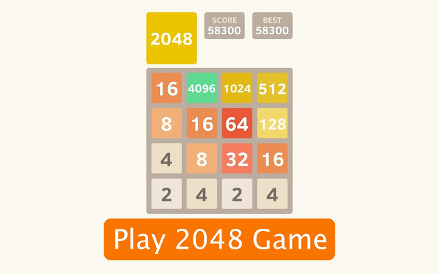 Play 2048 game