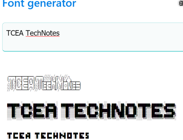 Get Styled: Text Generator Roundup โ TCEA TechNotes Blog