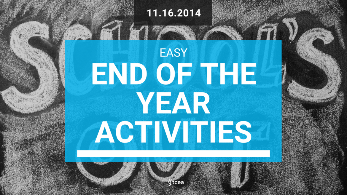easy-end-year-activities End the school year with these easy activities.