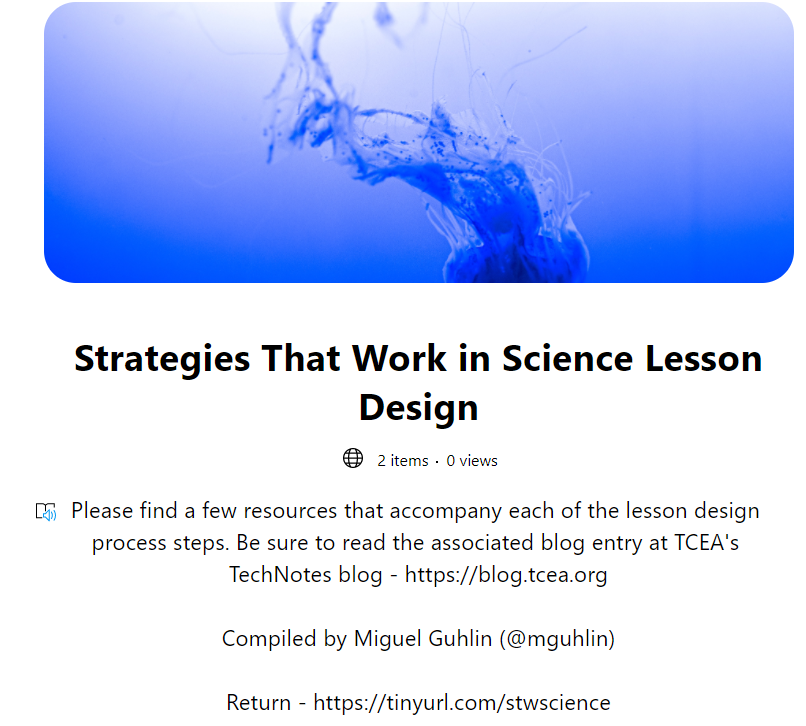 science lesson design