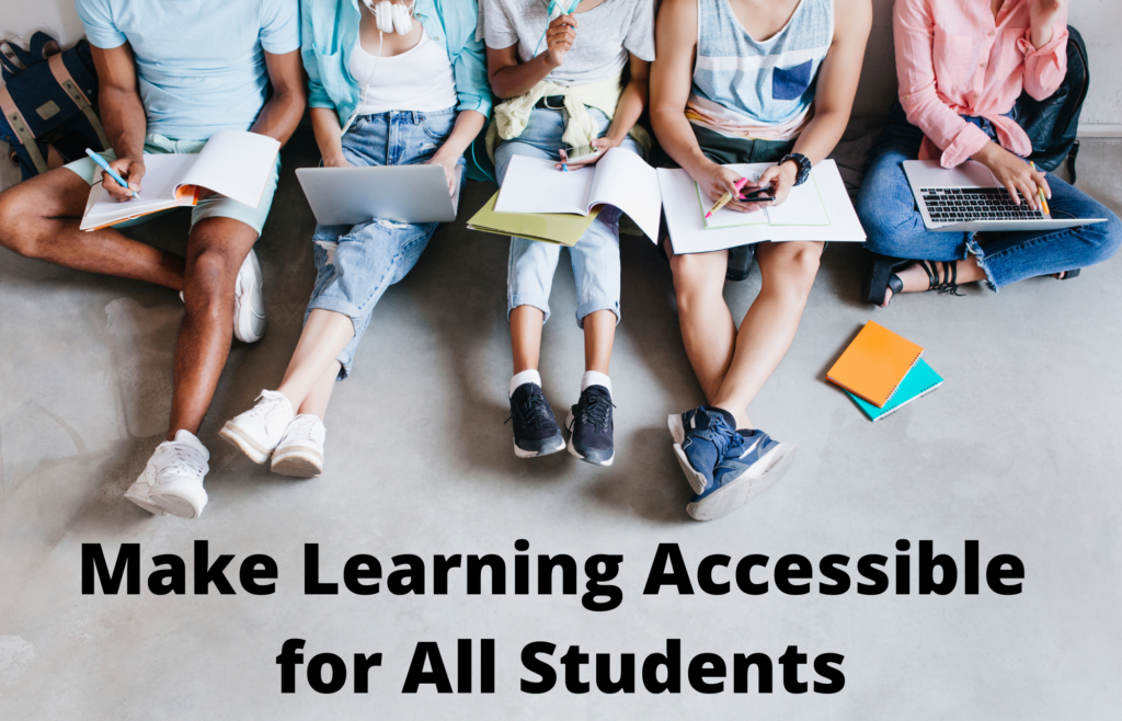 Making learning accessible