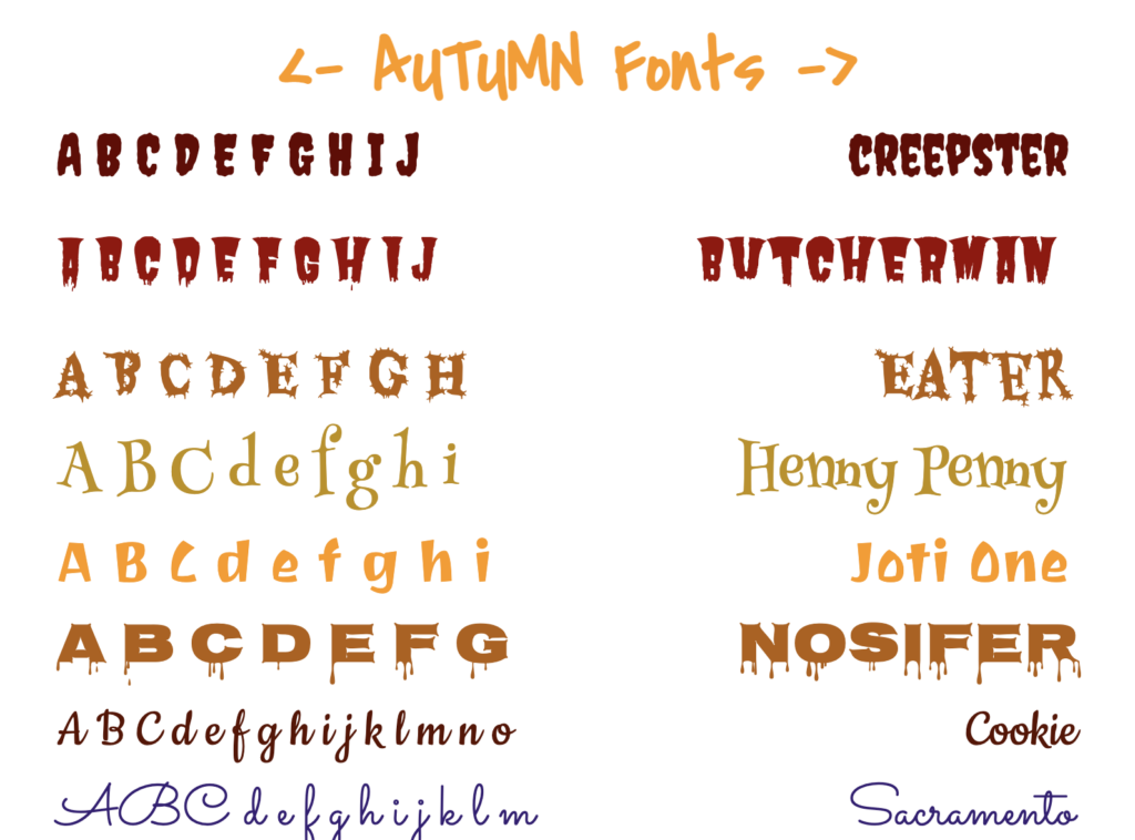 Seasonal Fonts For Google Workspace Technotes Blog