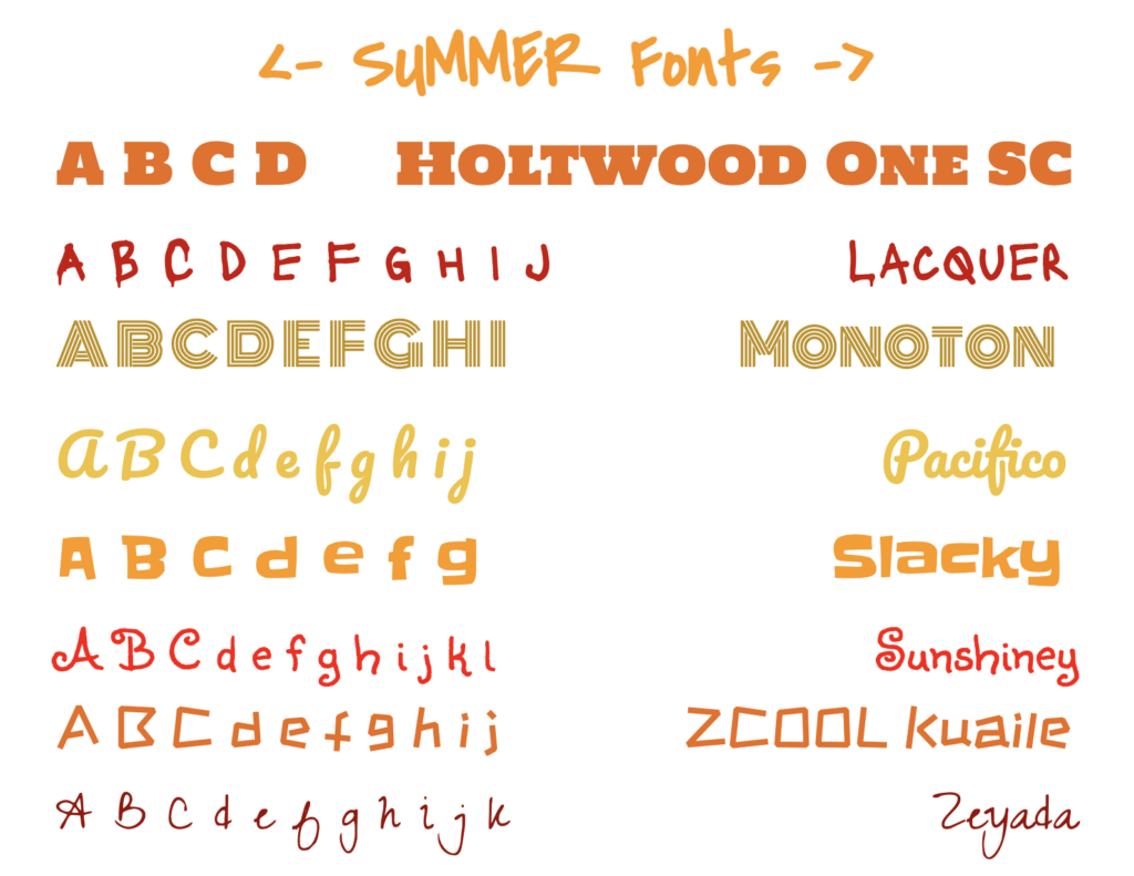 Seasonal Fonts For Google Workspace Technotes Blog