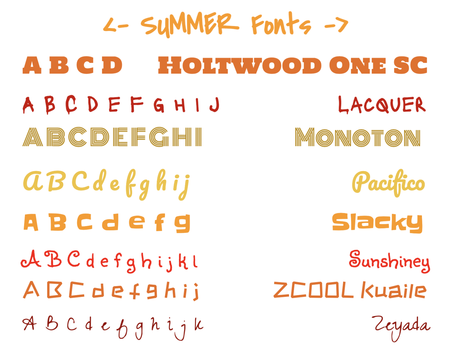 Seasonal Fonts for Google Workspace • TechNotes Blog