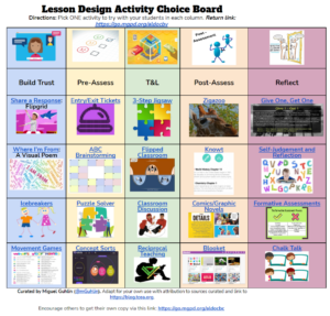 Meet ALDO: Amazing Lesson Design Outline – TCEA TechNotes Blog