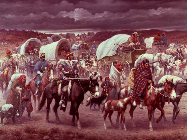Trail of Tears Texas History 