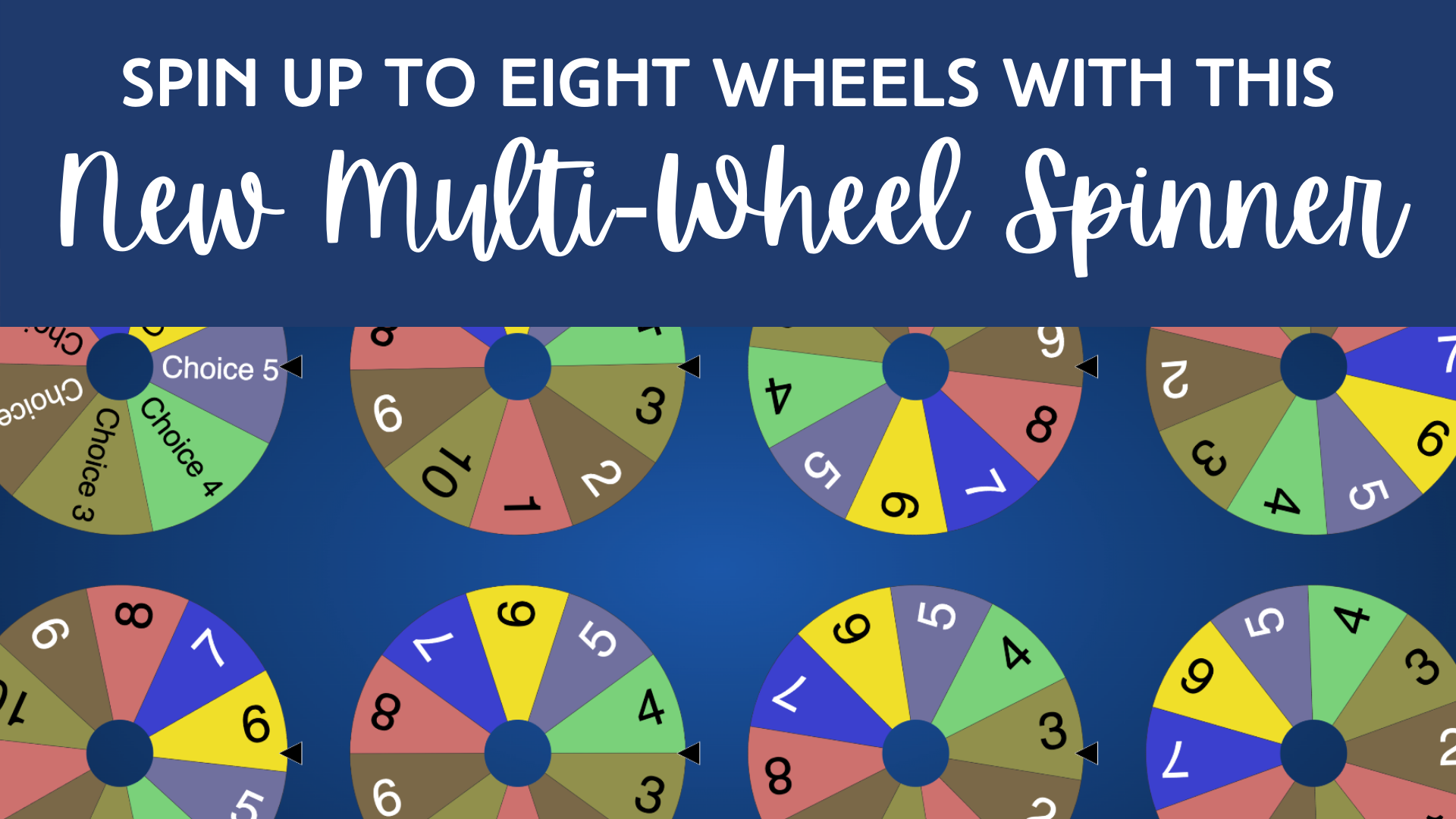 random wheel spinner generator