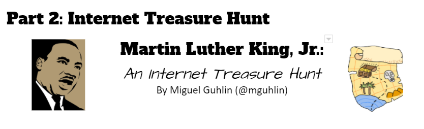The Martin Luther King, Jr. Fliphunt • TechNotes Blog