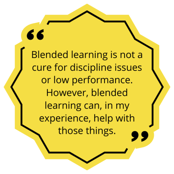 essay on blended learning