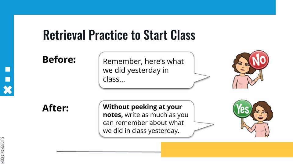 Retrieval Practice to Start Class