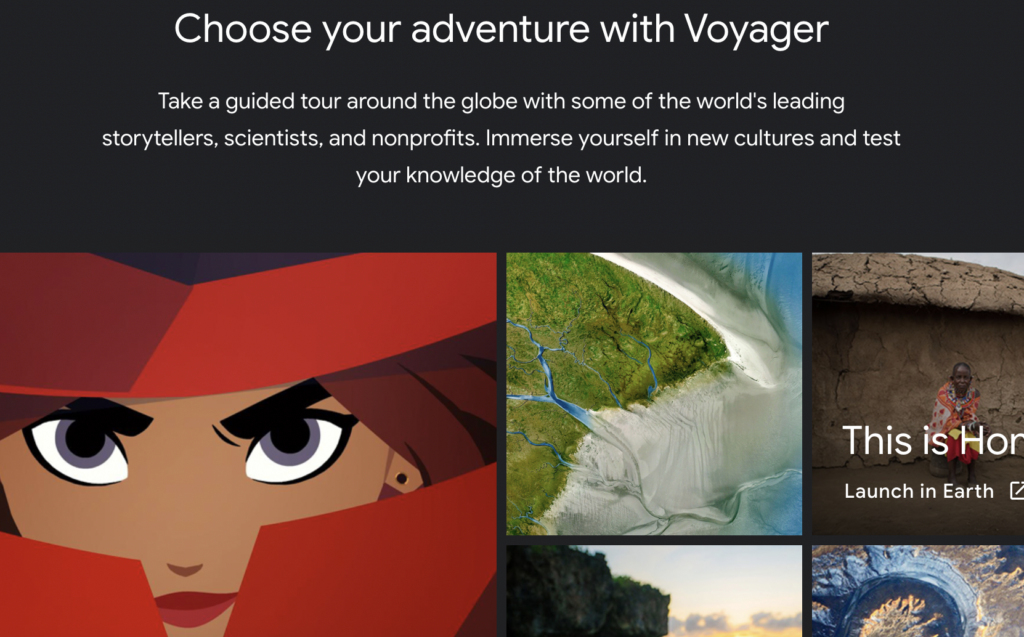Choose your adventure with Voyager