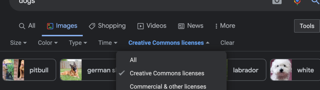 Creative Commons copyright