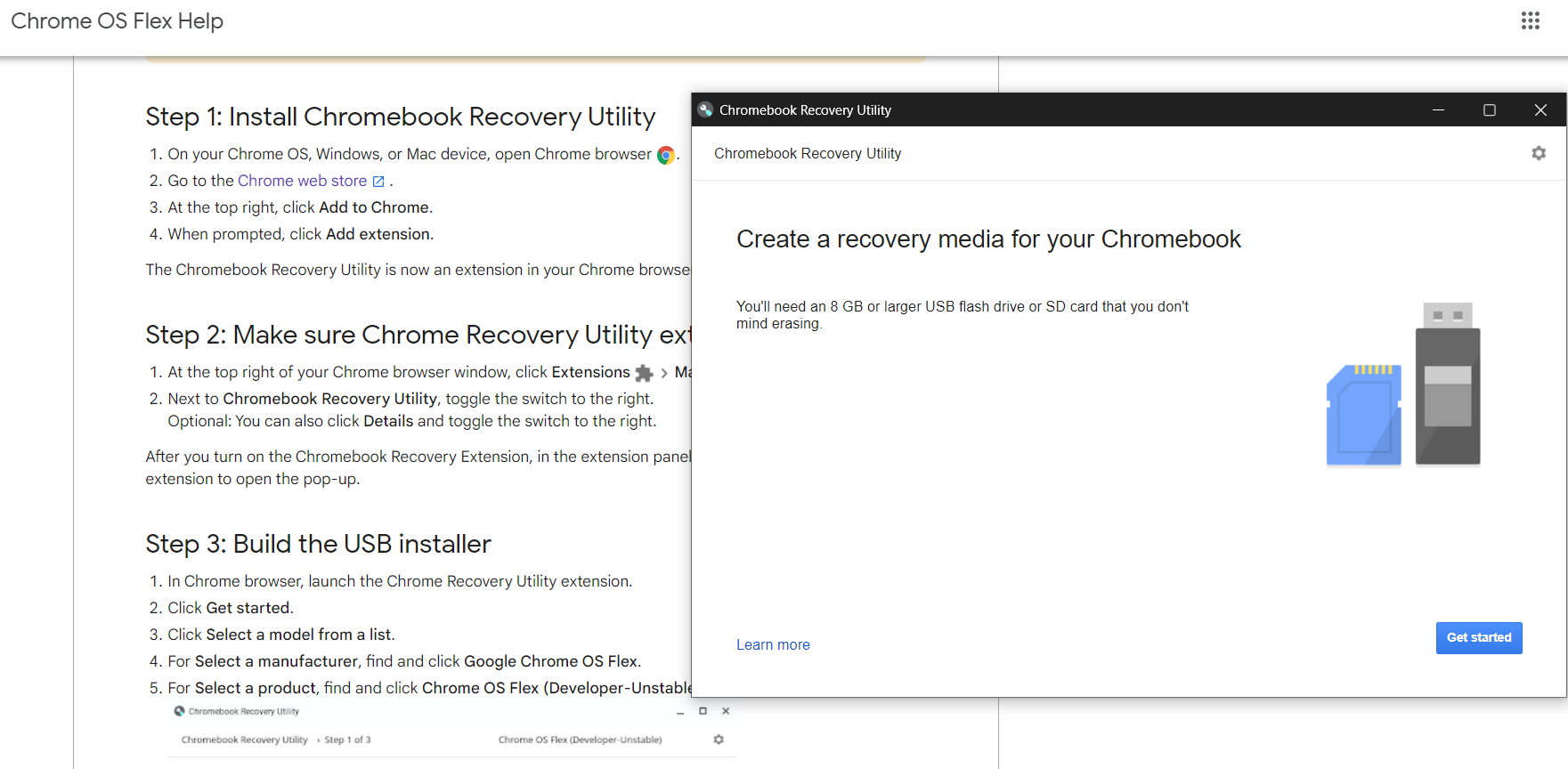 recovery media for Chromebook