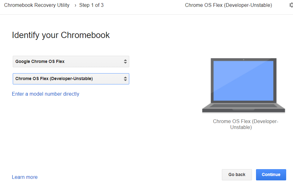 Chrome Recovery Utility
