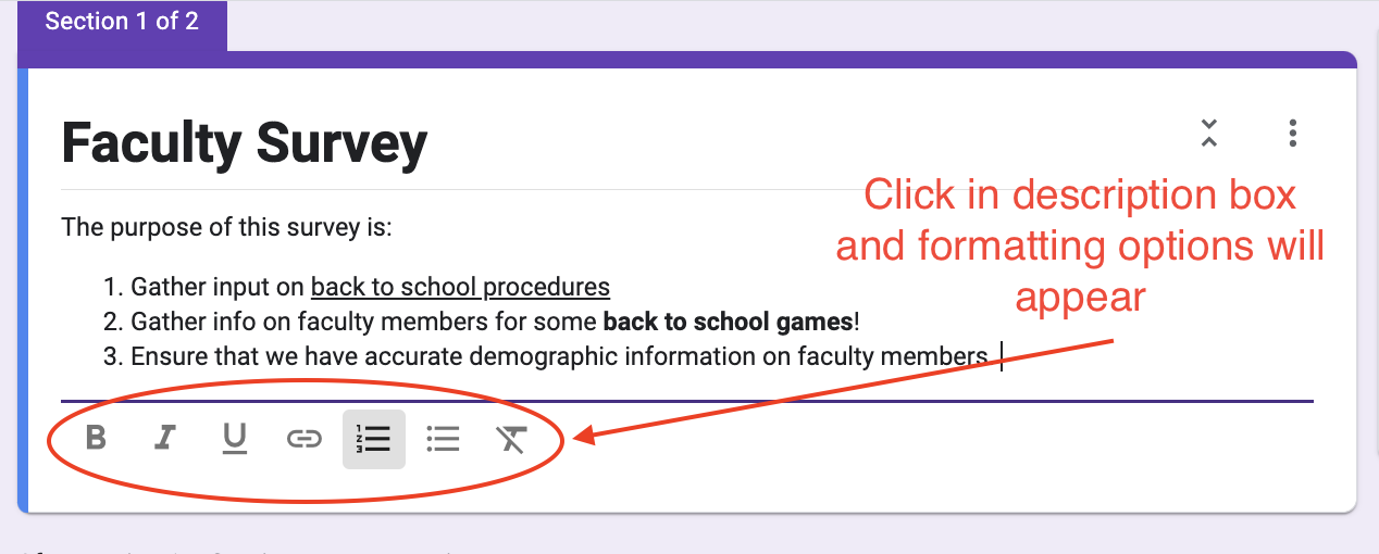 Google Forms New Features for Formatting and Customization • TechNotes