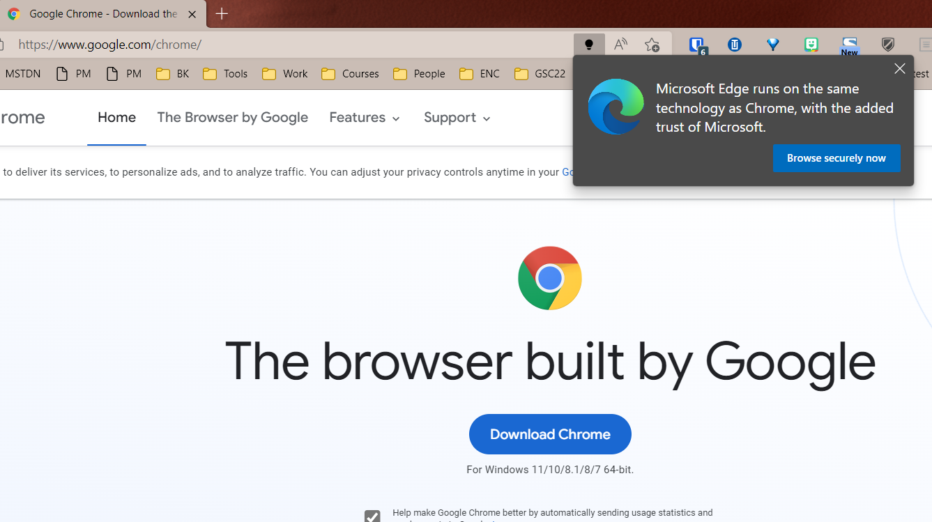 update browser
