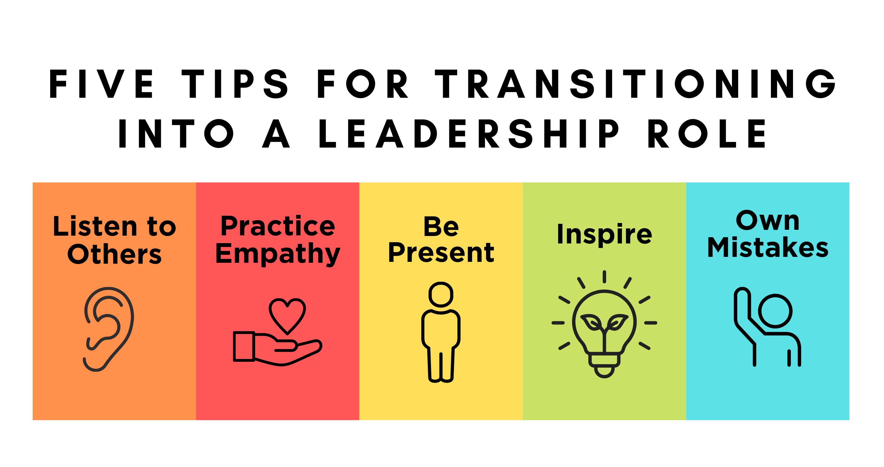 Five Tips For Transitioning Into A Leadership Role • TechNotes Blog