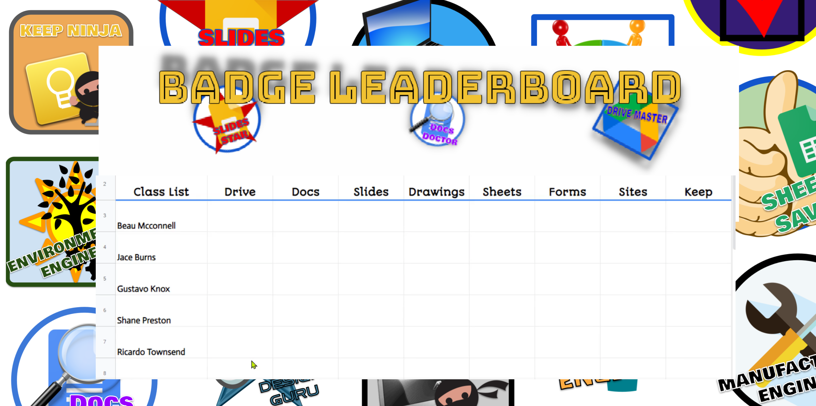 Erklæring pistol gås How to Create a Digital Badge Leaderboard • TechNotes Blog