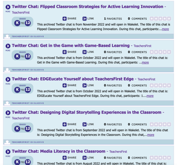 Free TeachersFirst Resources For K-12 Educators • TechNotes Blog