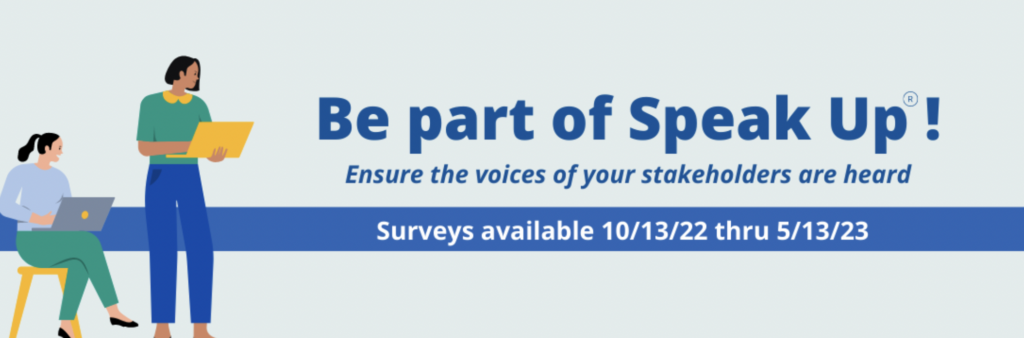 SpeakUp research surveys 